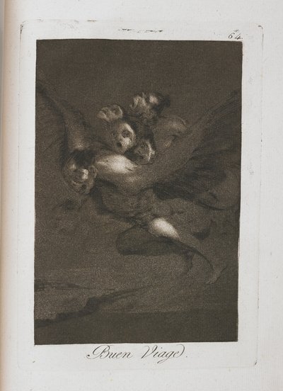 Plate from Los Caprichos by Francisco de Goya